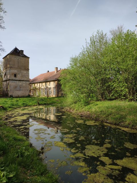 Château de Preisch - Moselle Trois Frontières - Aquarelle