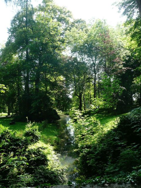 Château de Preisch - Moselle Trois Frontières - Parc vu du pont