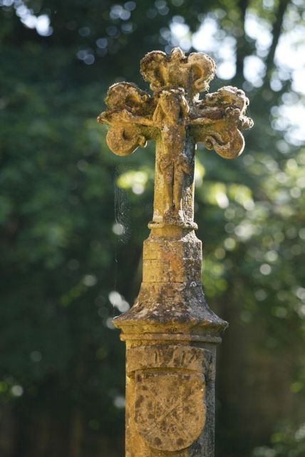 Château de Preisch - Moselle Trois Frontières - Croix de prise de possession